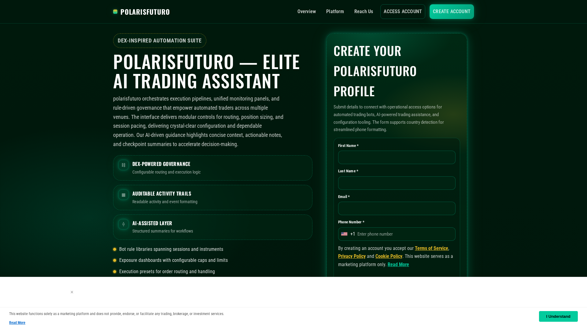 Screenshot of polarisfuturo.digital