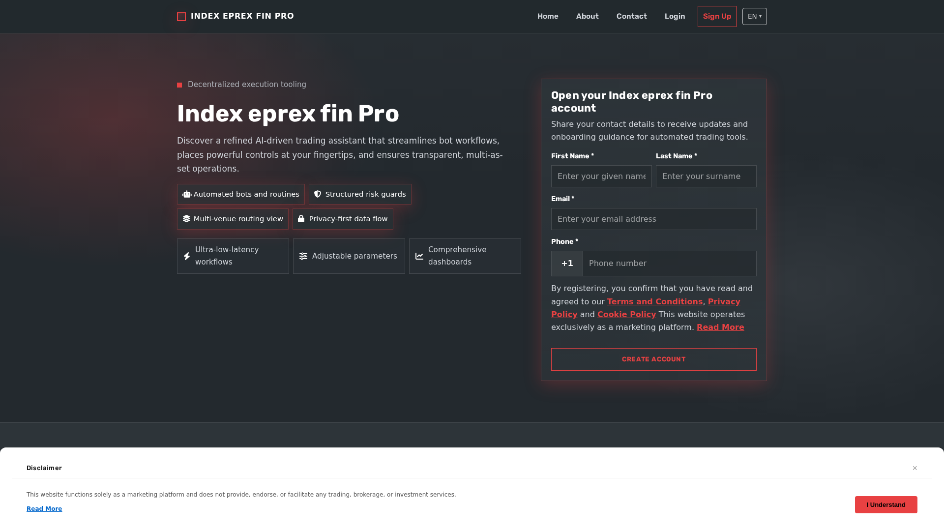 Screenshot of indexeprexfin.click