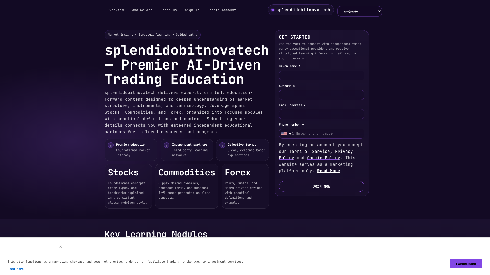 Screenshot of senvixinvestmentplatform.com