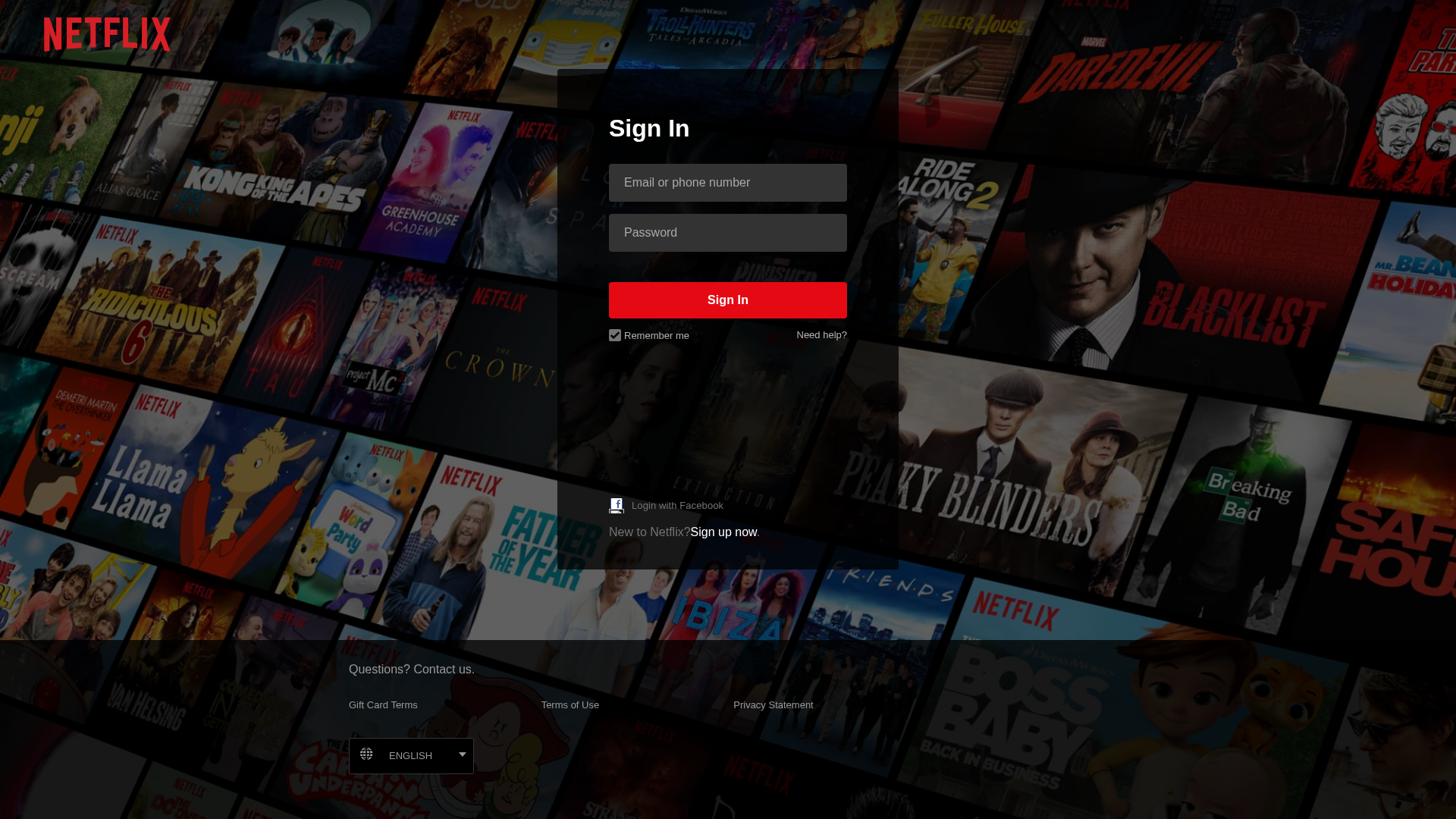 Screenshot of netflix-login-page.blogspot.com
