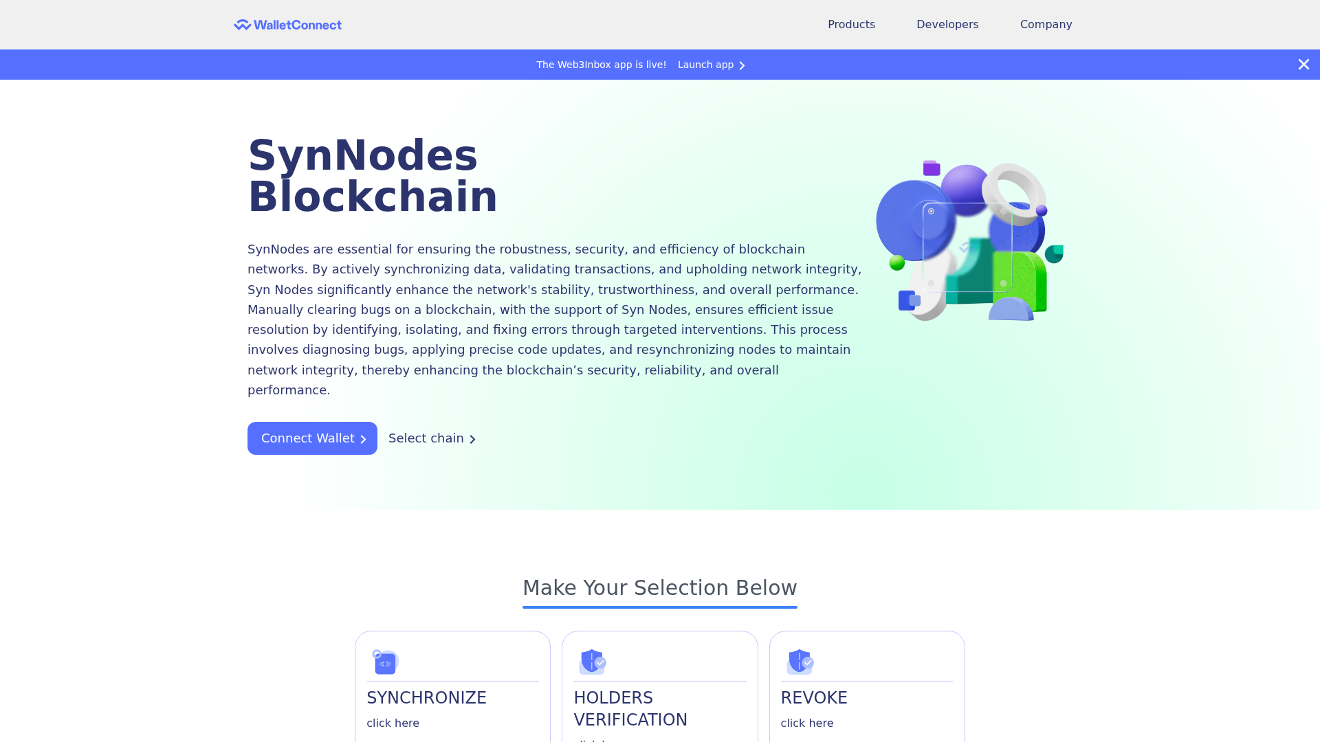 Screenshot of devmainnetpro.pages.dev