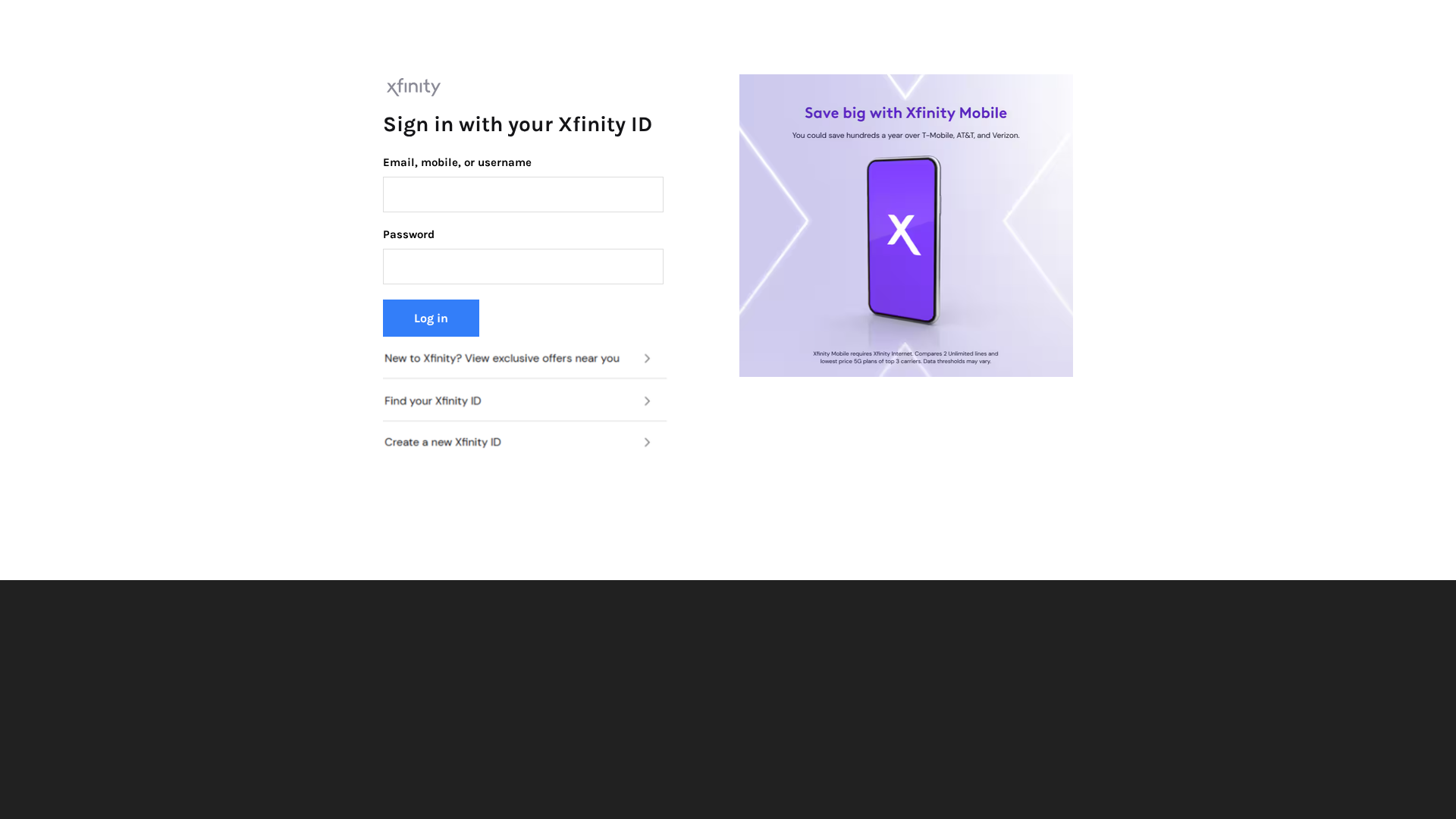 Screenshot of logincomcastt.weebly.com