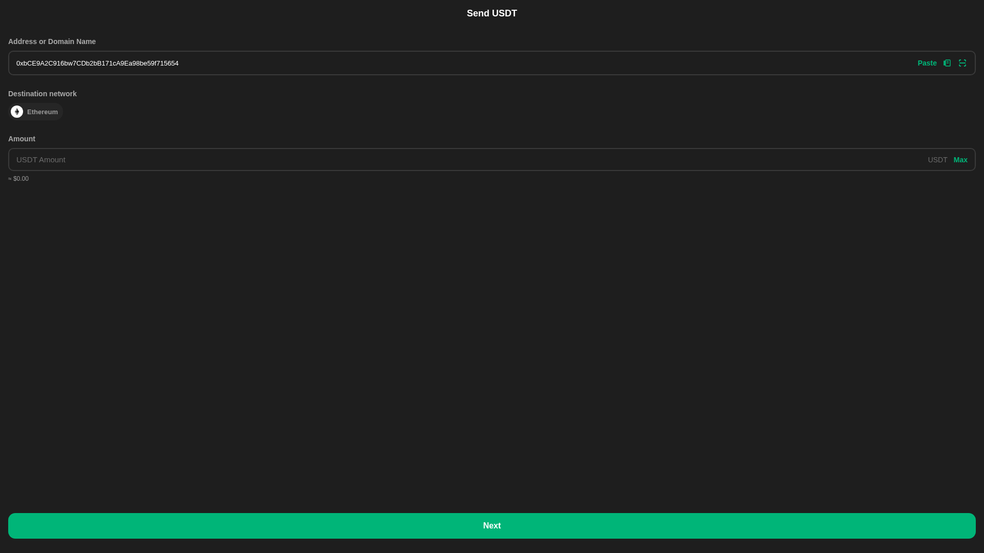 Screenshot of trust-wallet-0xbce9a2c916bw.com