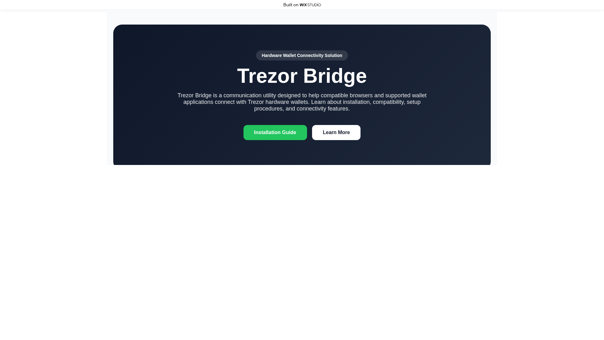 Screenshot of trexon-cdnapp.wixstudio.com