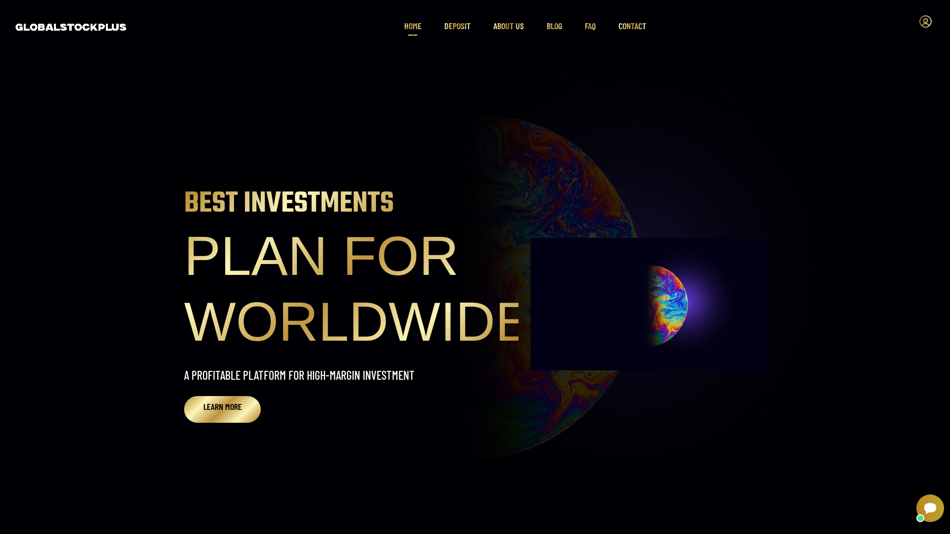 Screenshot of globalstockplus.com