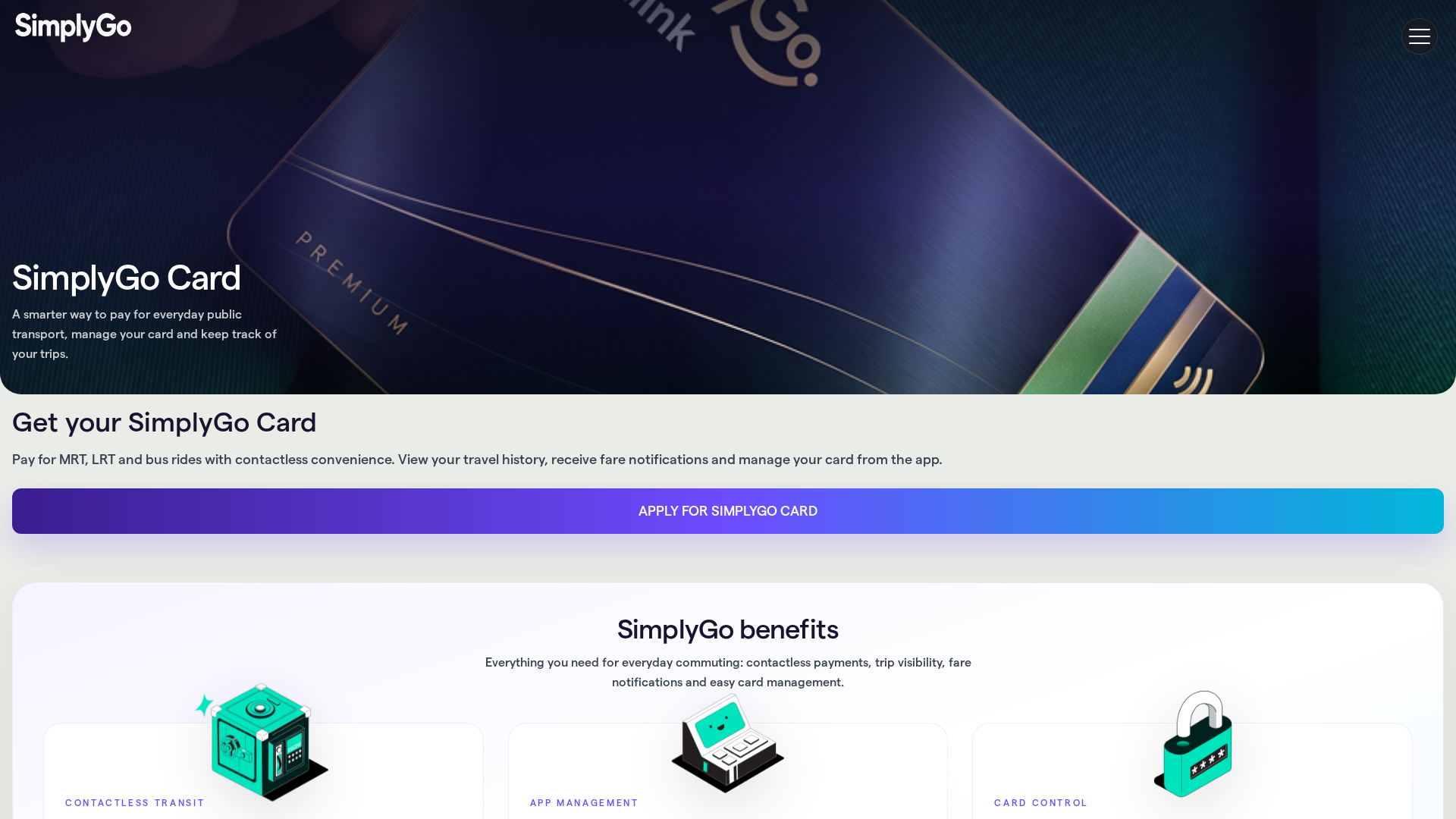 Screenshot of simplygobenefits.com
