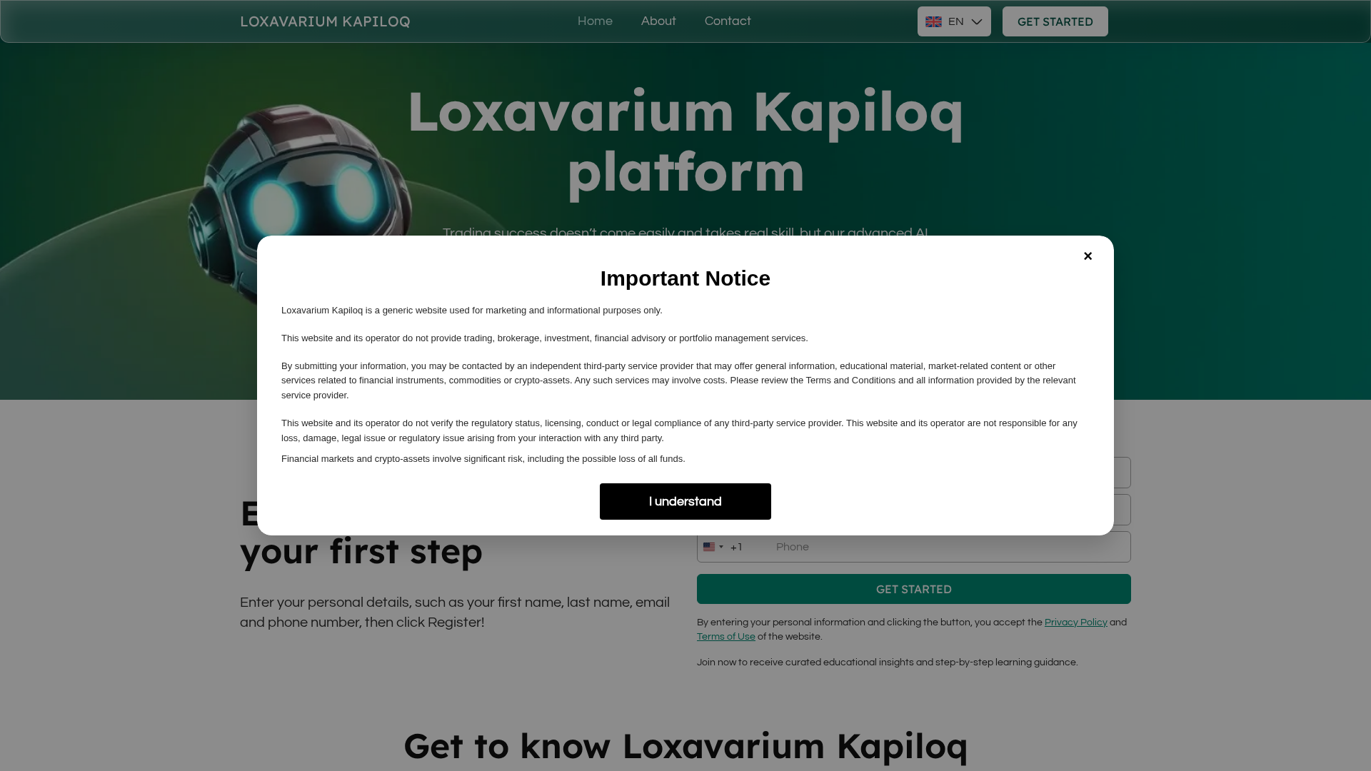 Screenshot of loxavariumkapiloq.live