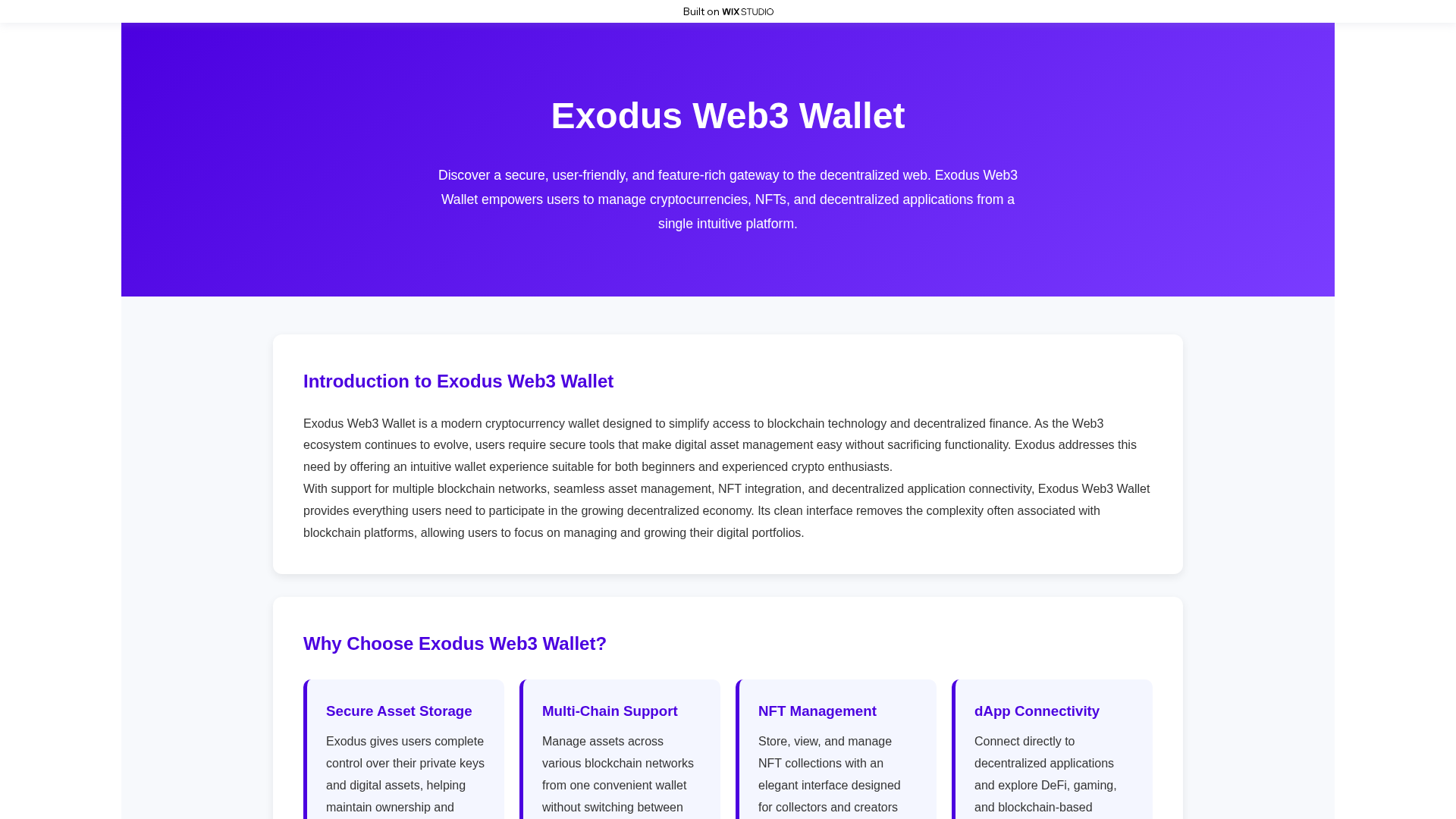 Screenshot of appstart-ex-dous.wixstudio.com
