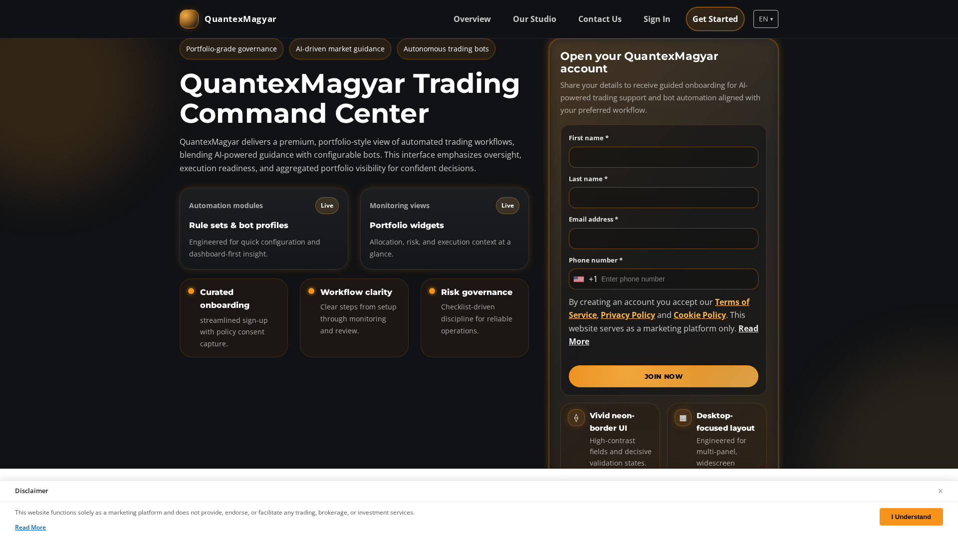Screenshot of quantexmagyar.click