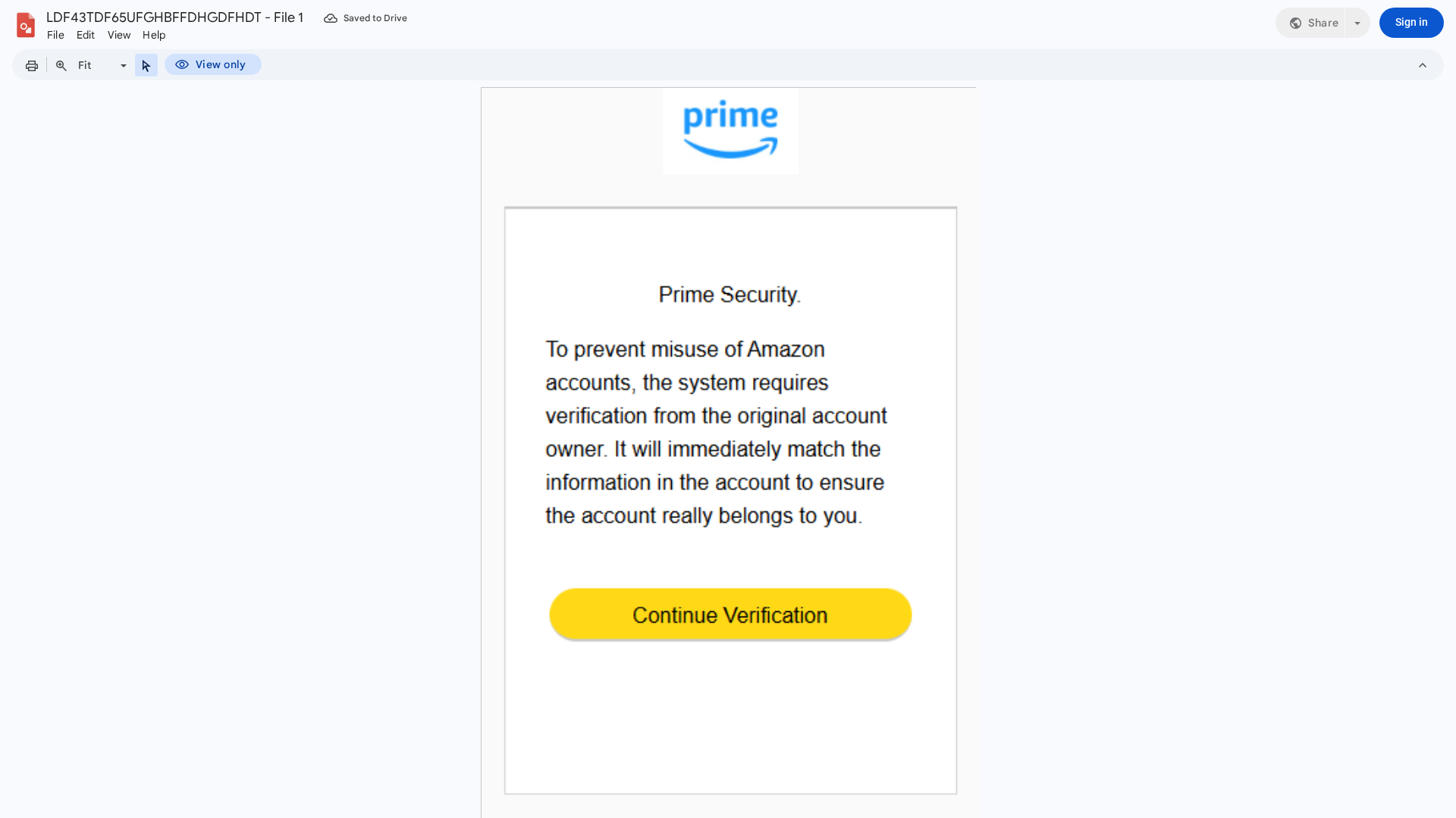 Screenshot of docs.google.com