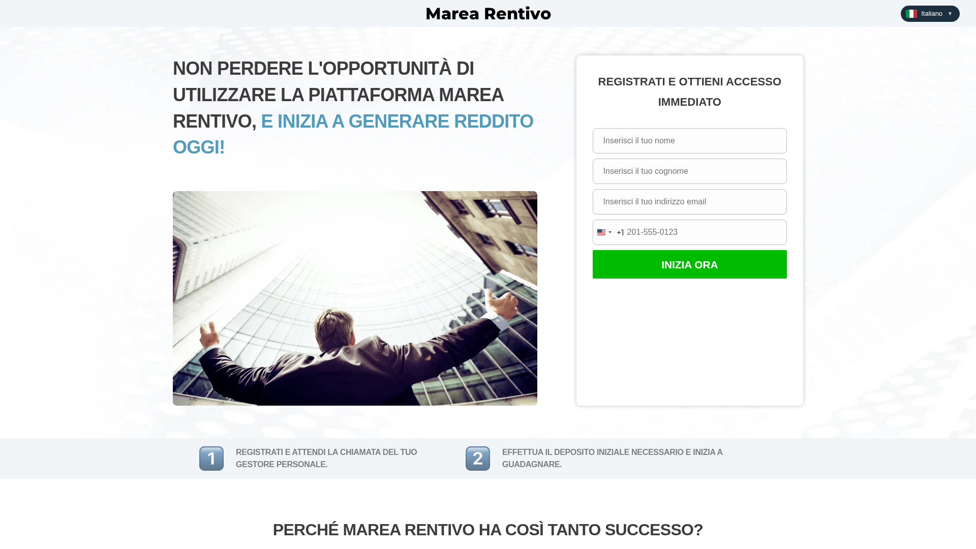 Screenshot of marearentivo-it.live