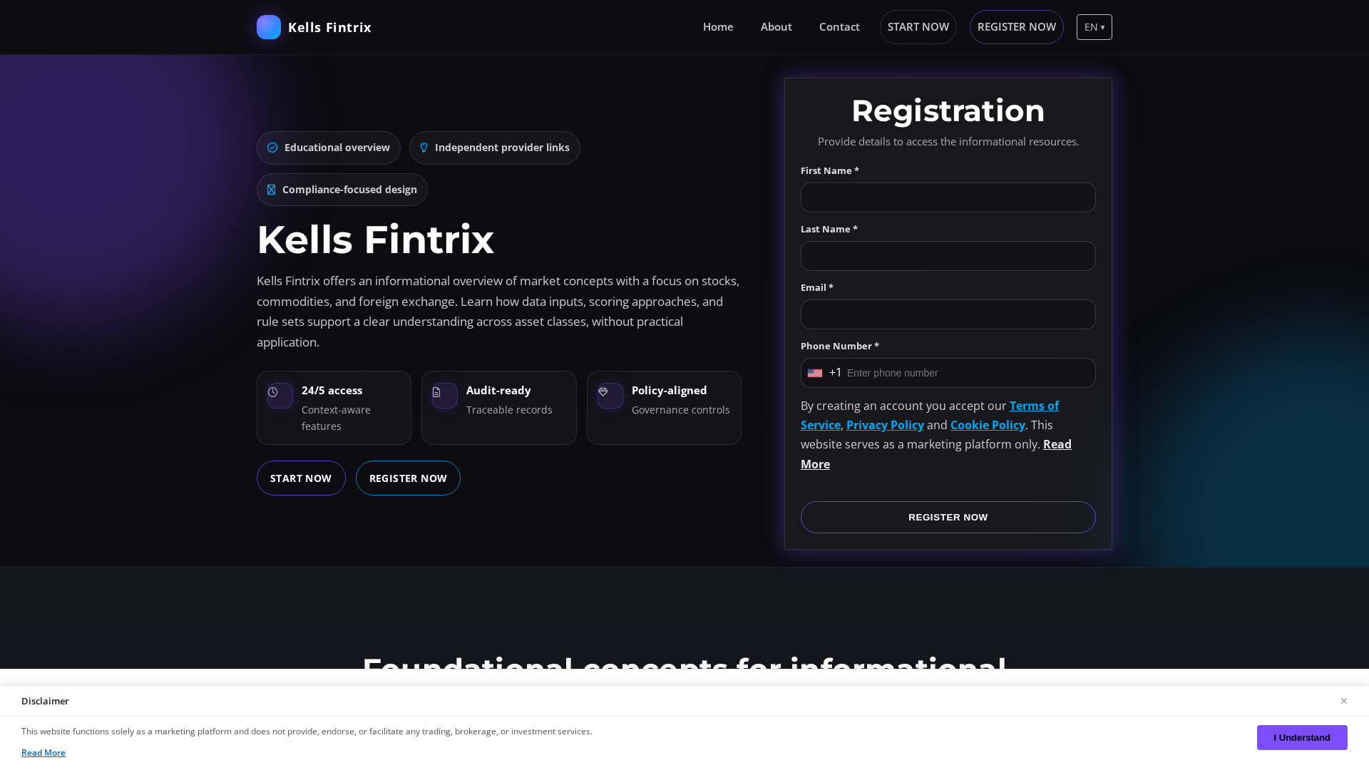 Screenshot of kellsfintrixsystem.com