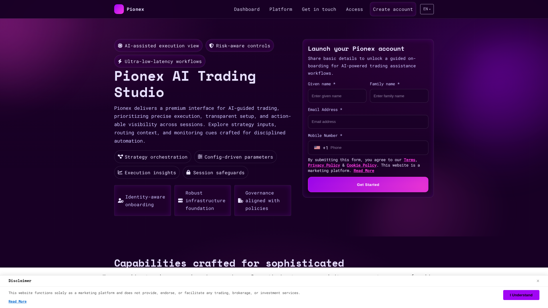 Screenshot of pionexsoftware.click