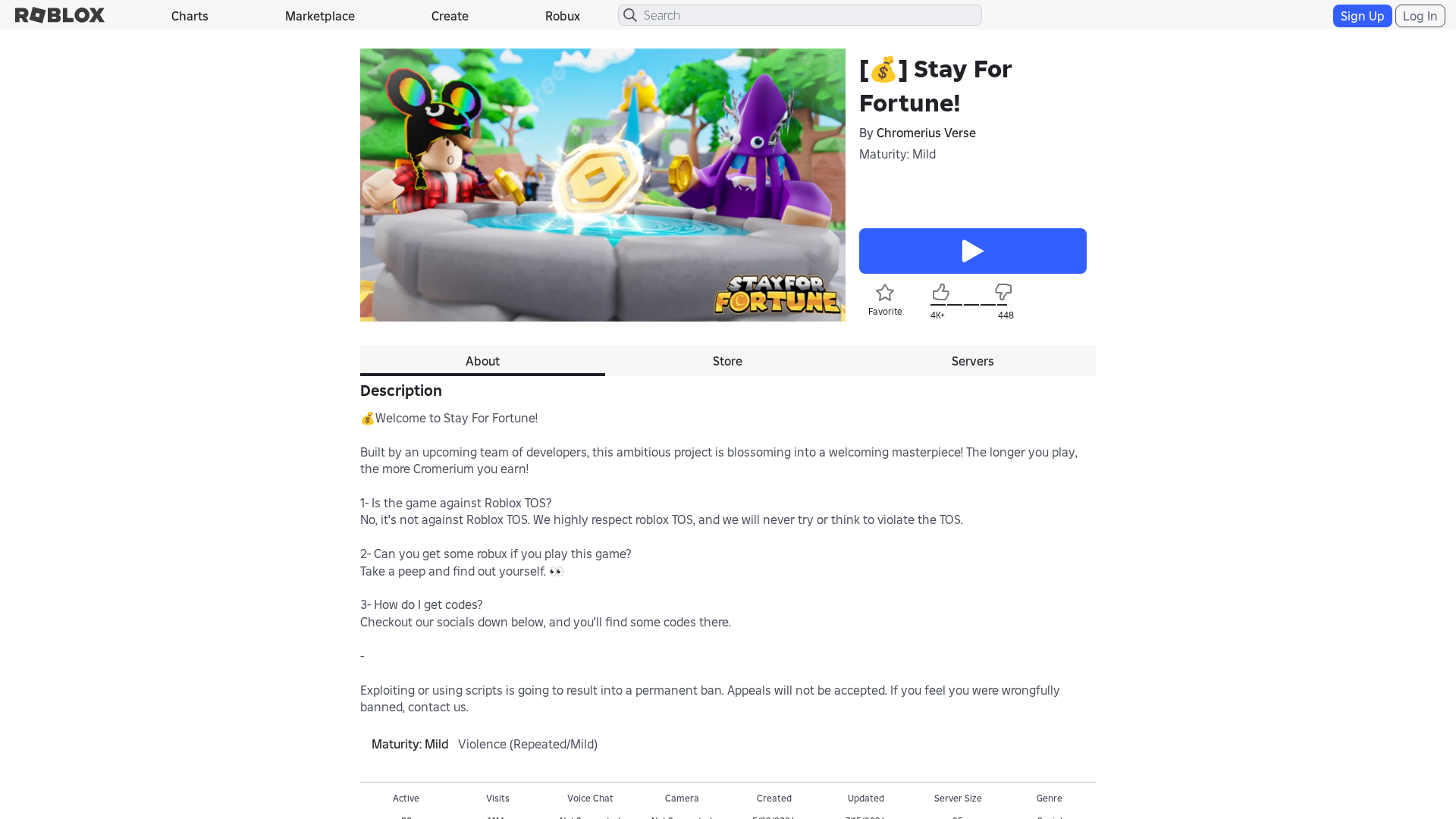 Screenshot of www.roblox.com.et