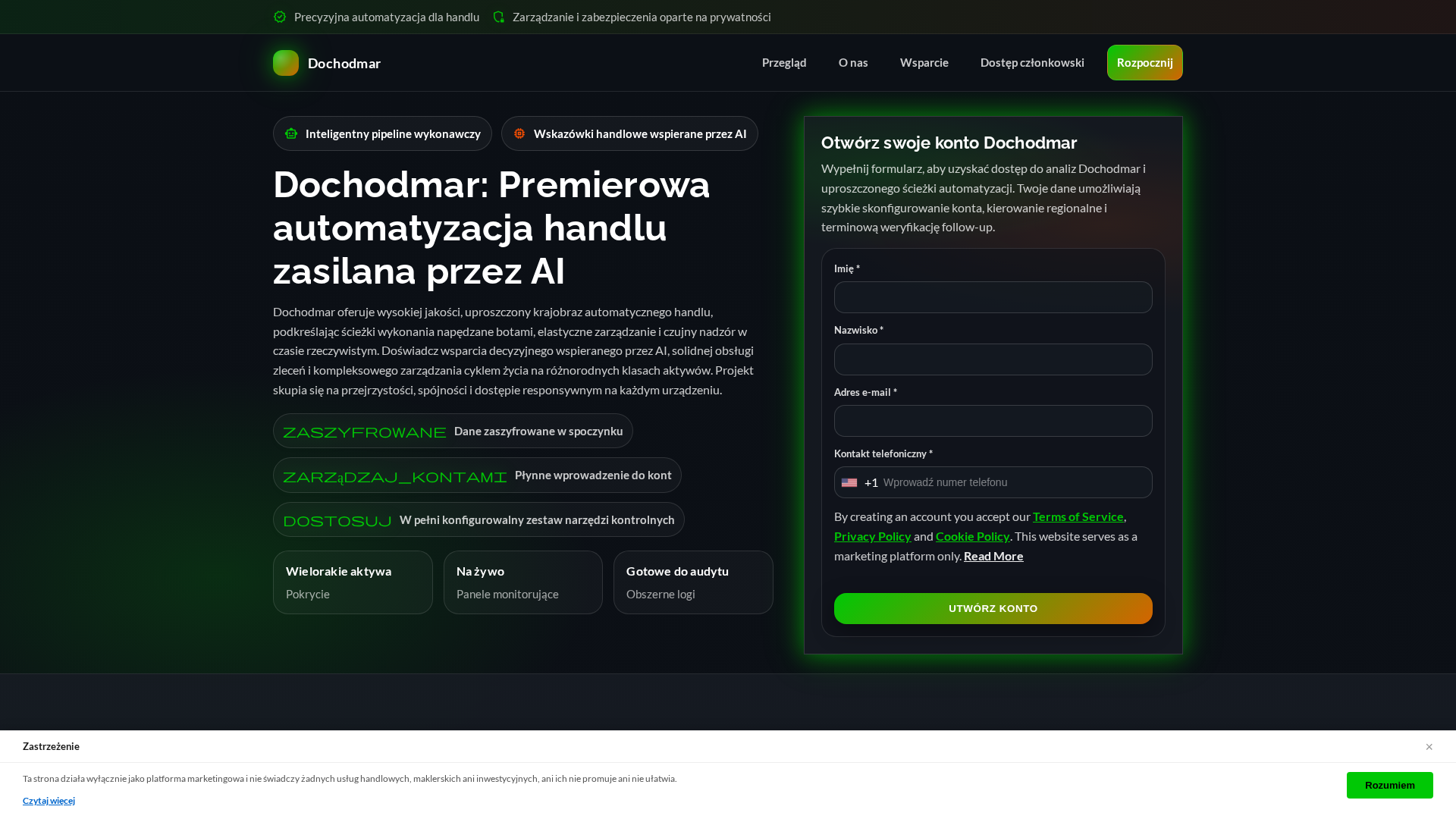 Screenshot of dochodmar.pro