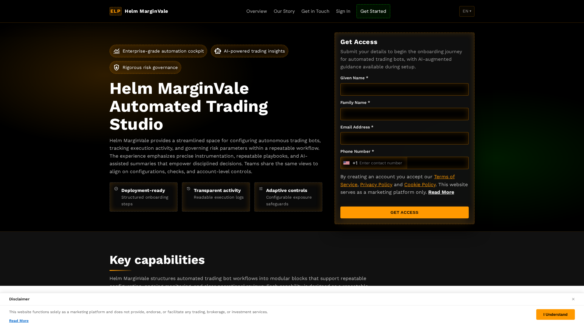 Screenshot of helmmarginvale.pro