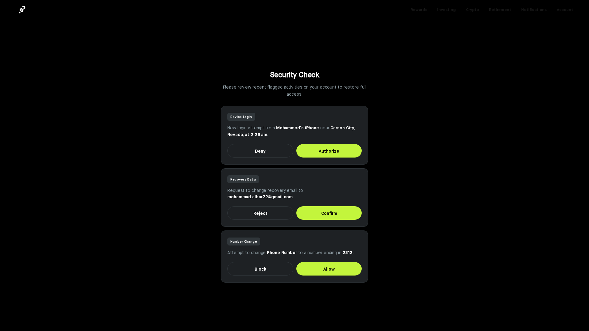 Screenshot of 87429-robinhood.com