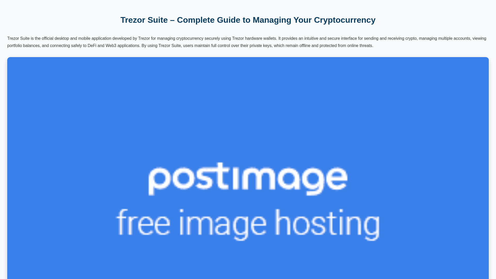 Screenshot of trezr-sutehlp-web.wasmer.app