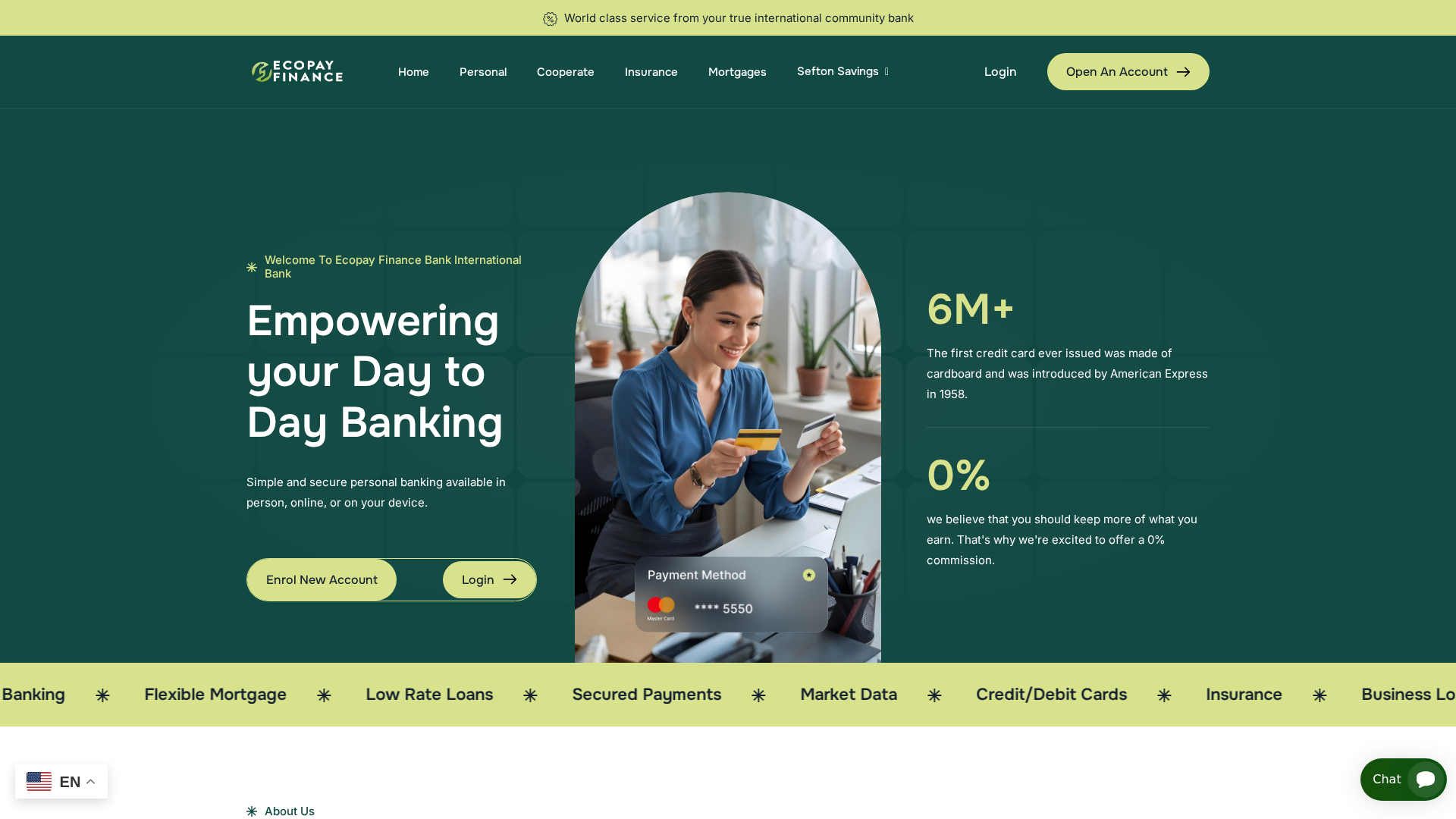 Screenshot of ecopayfinance.com