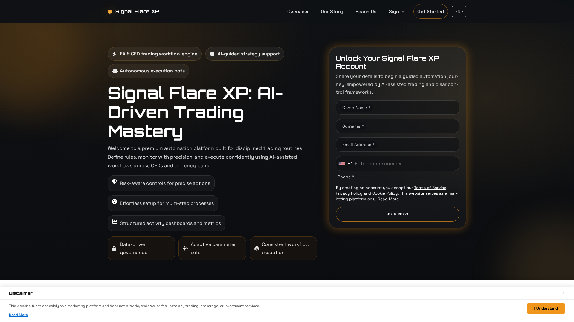 Screenshot of signalflarexp.pro