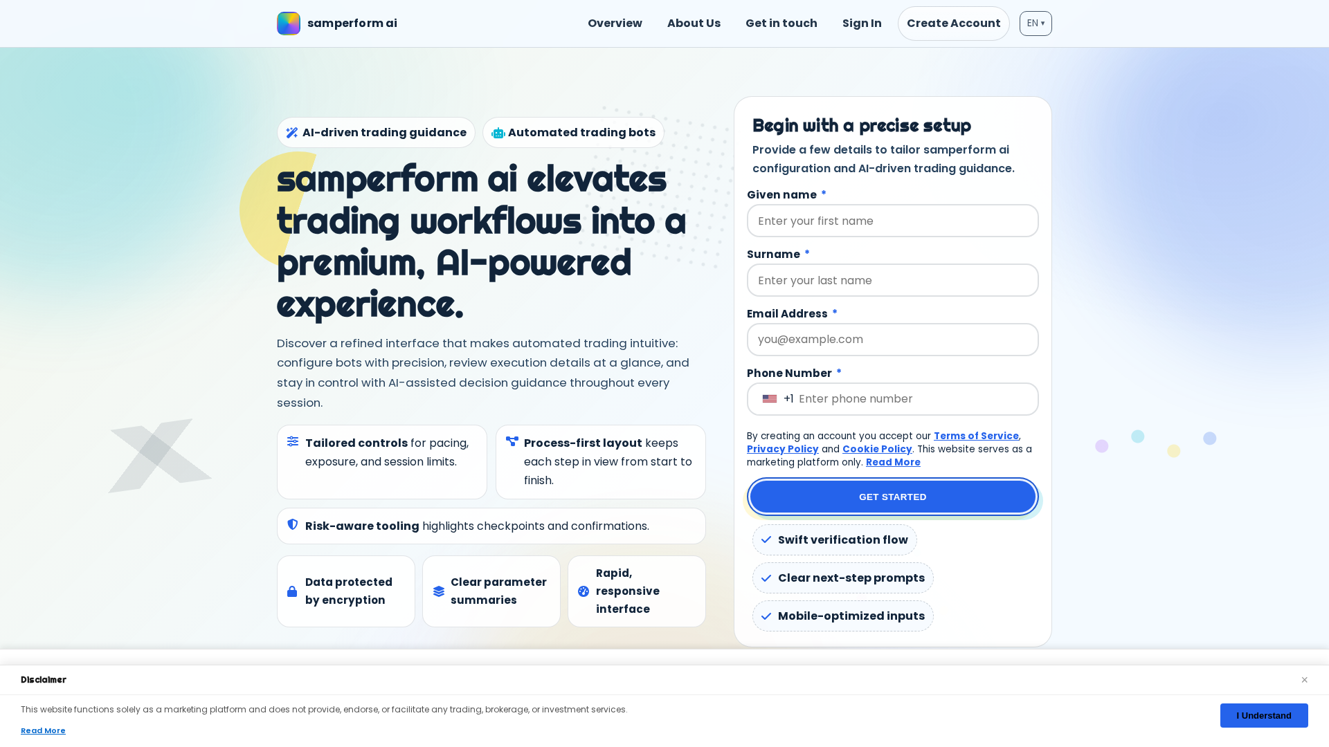 Screenshot of samperformai.digital