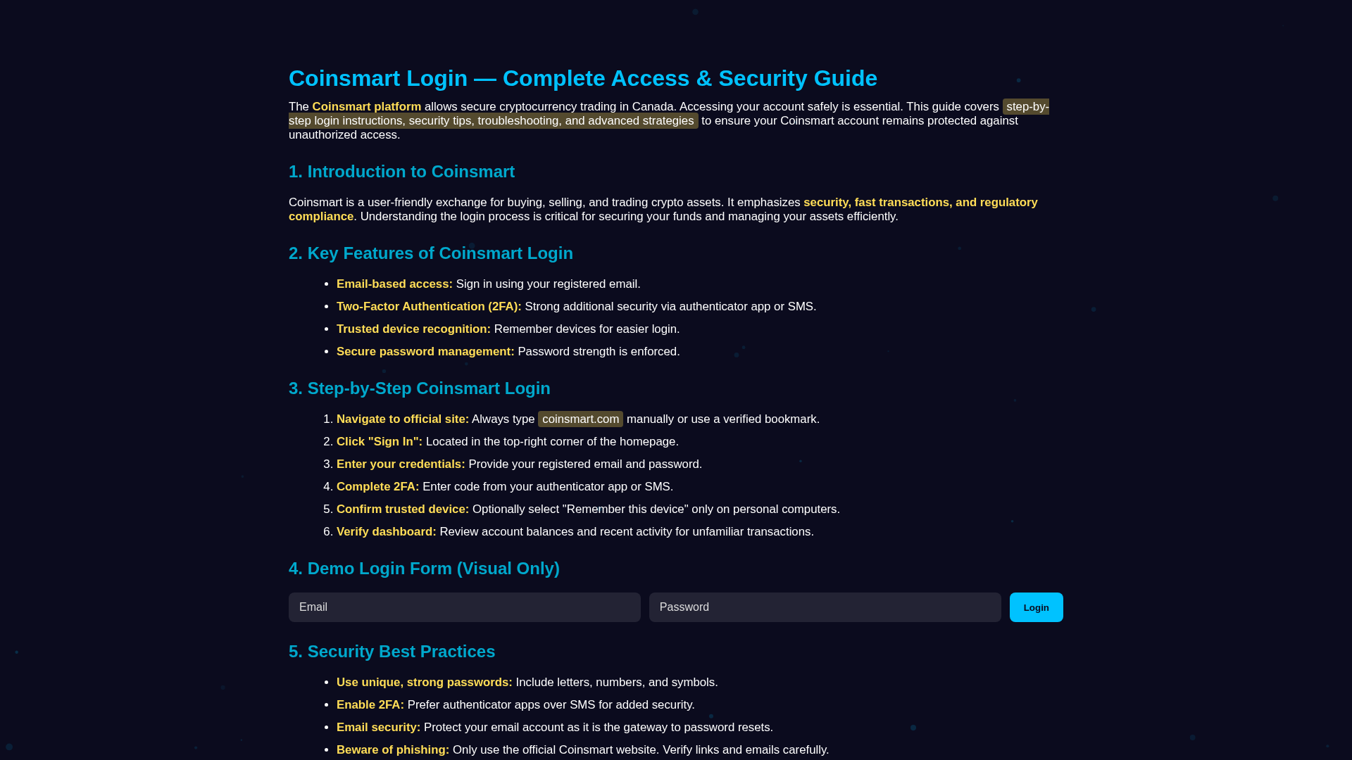 Screenshot of coinsmt-logn-hub.pages.dev