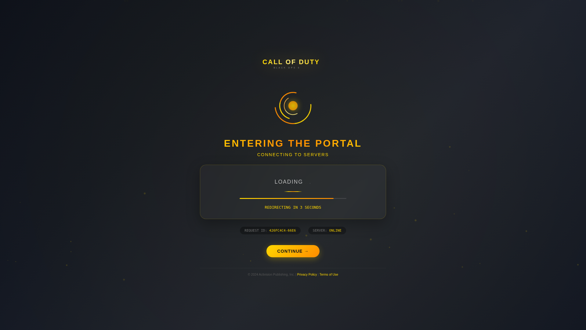Screenshot of www.codmprize.xyz
