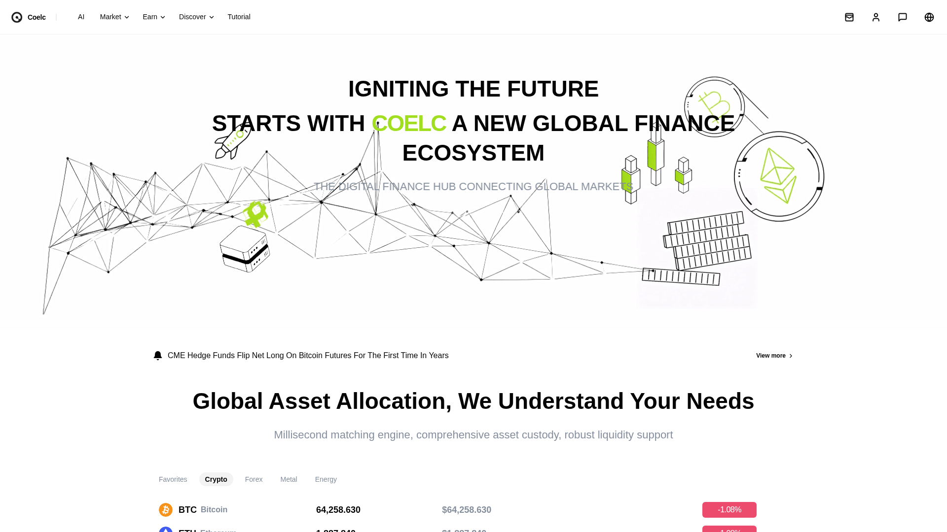 Screenshot of coelc.com