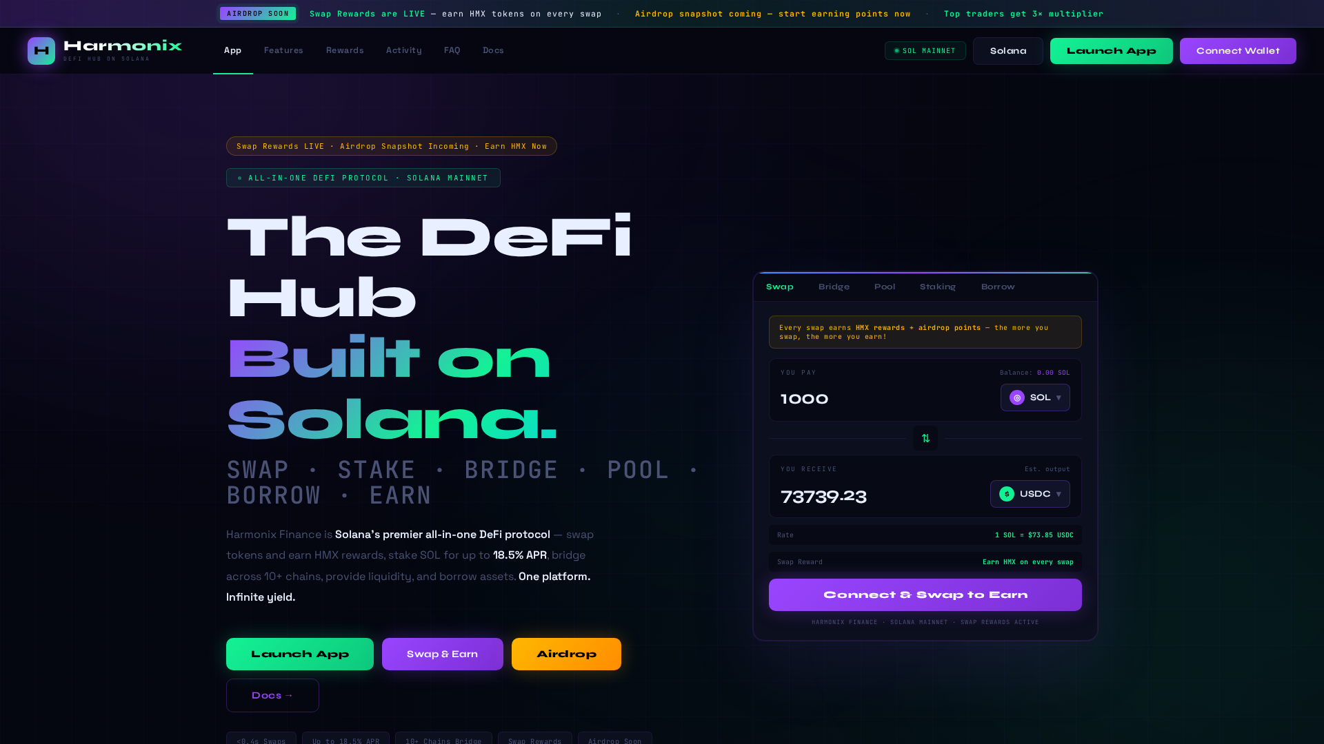 Screenshot of harmonix-fi.pro