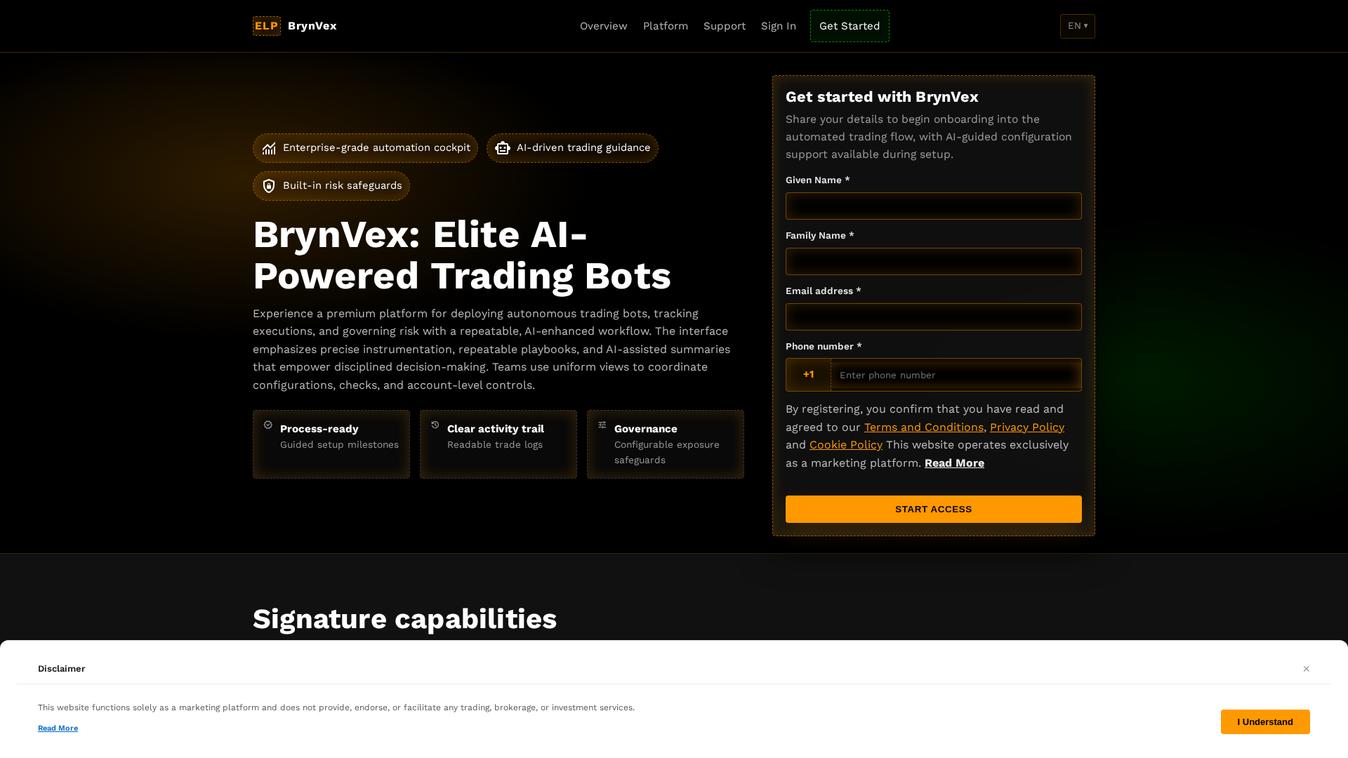 Screenshot of brynvexsoftware.com