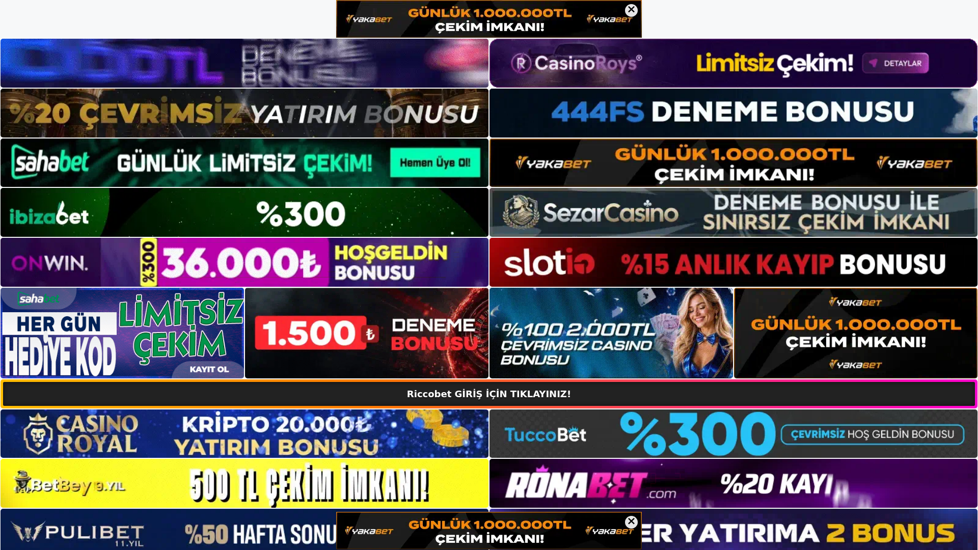 Screenshot of riccobetgiris.com