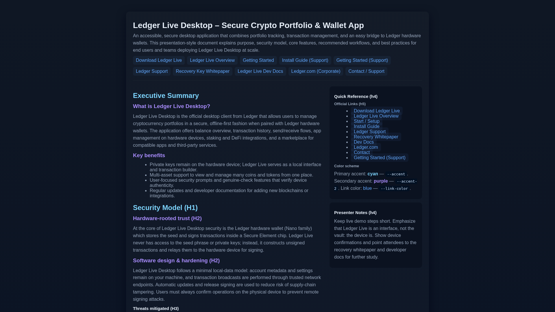 Screenshot of en-us-setup-ledger.pages.dev