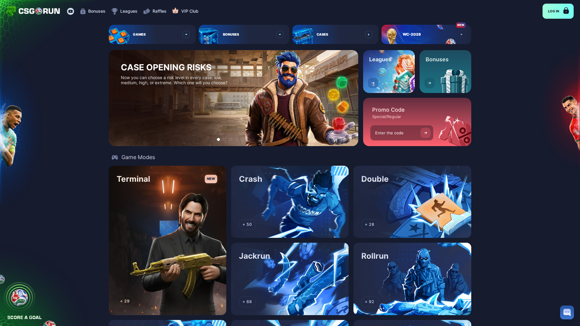 Screenshot of csgorungame.gg