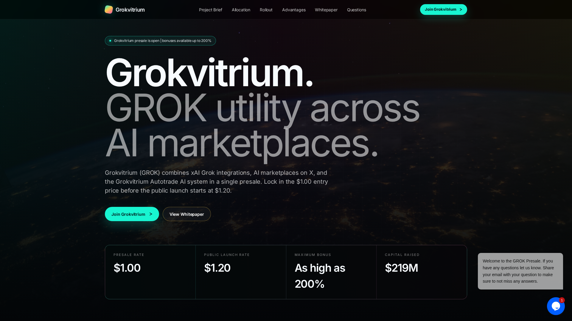 Screenshot of grokvitrium.net