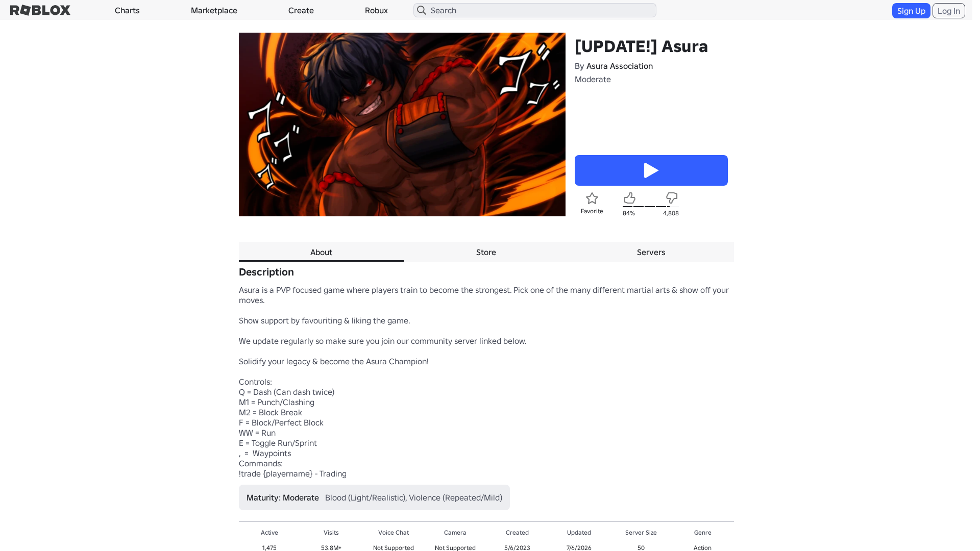 Screenshot of www.roblox.com.ml