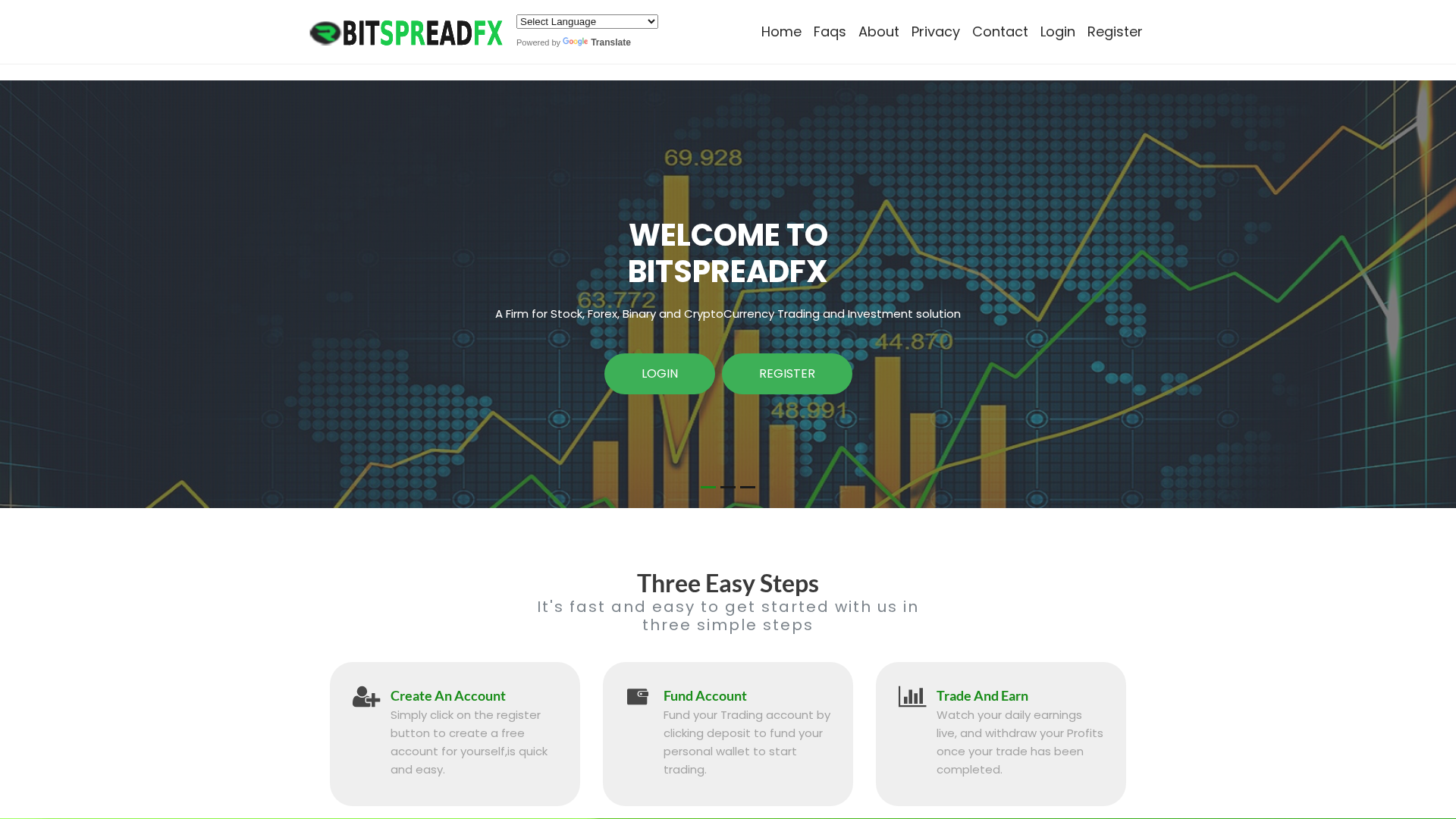 Screenshot of bitspreadfx.net