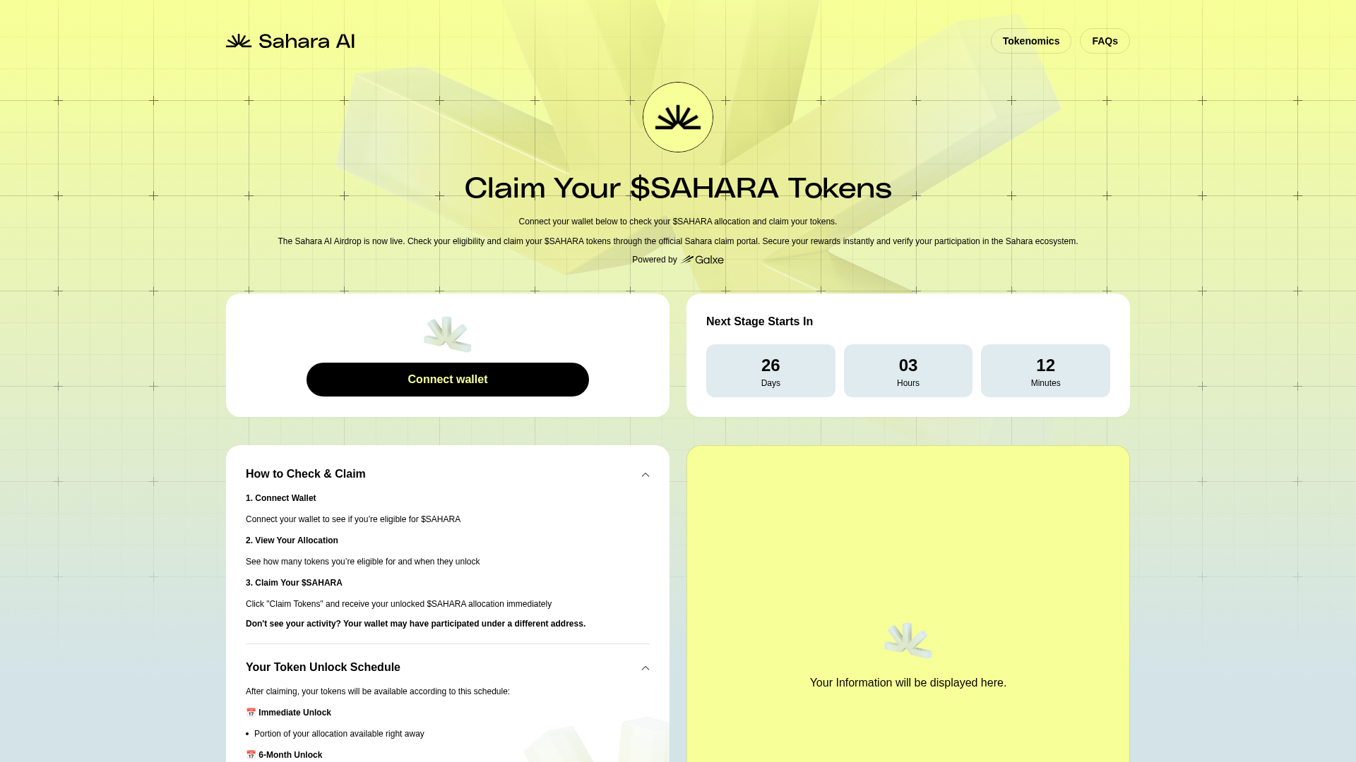 Screenshot of saharalabsai.com