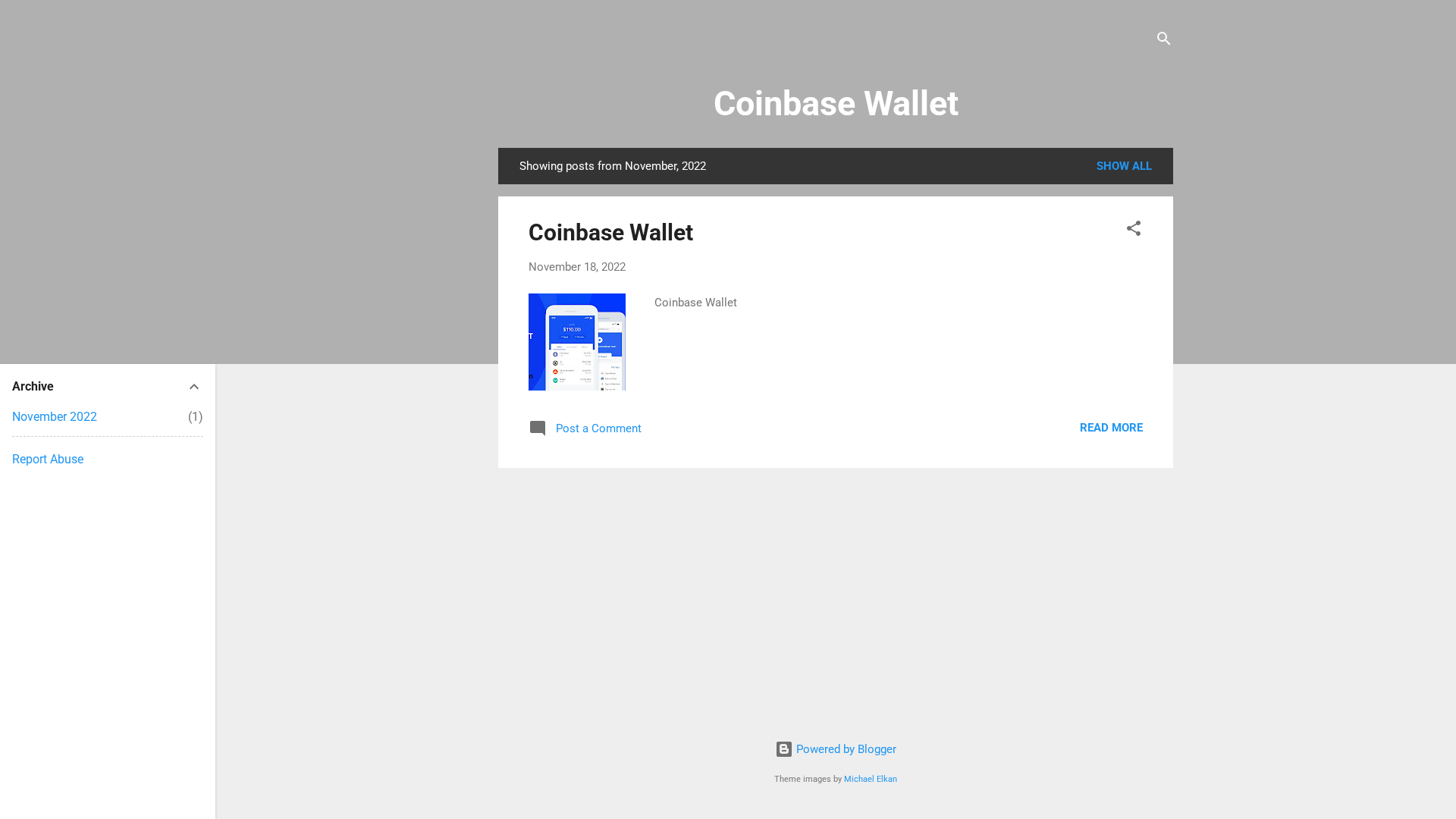 Screenshot of coinbase-wallets.blogspot.com