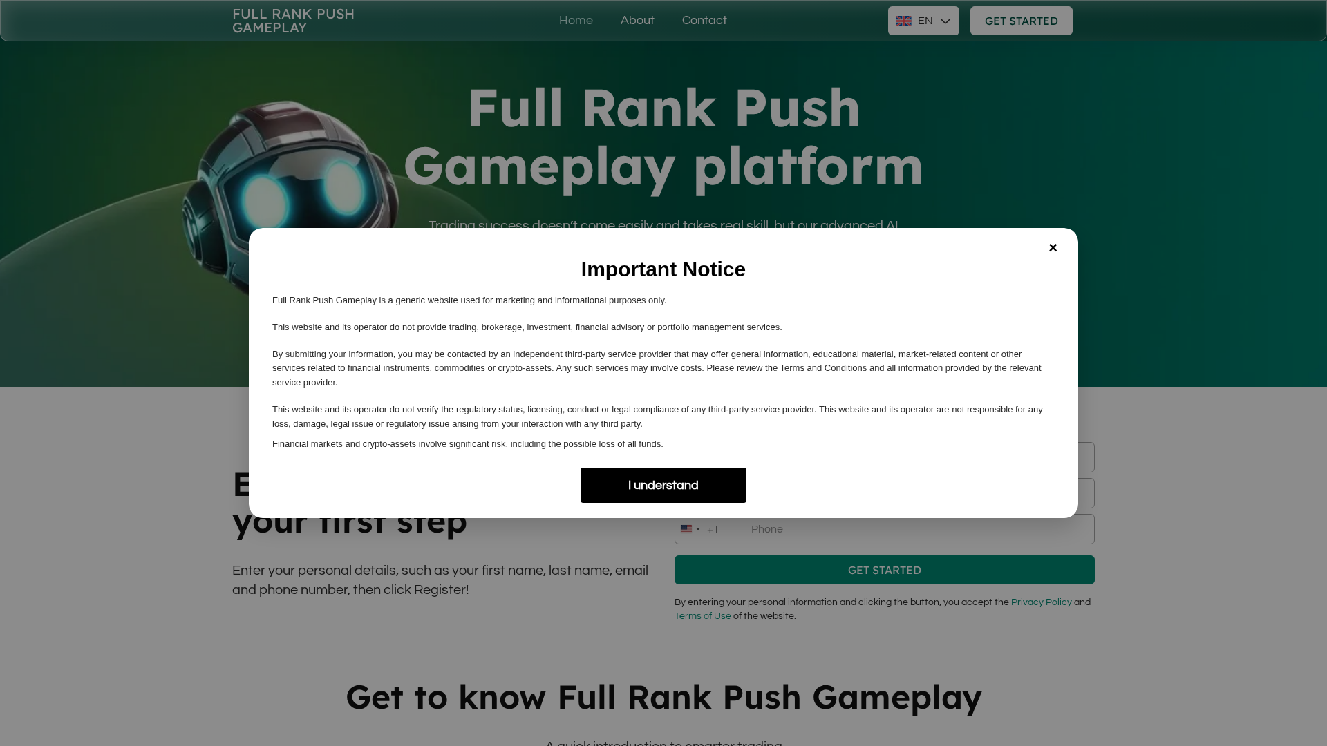 Screenshot of fullrankpushgameplay.live