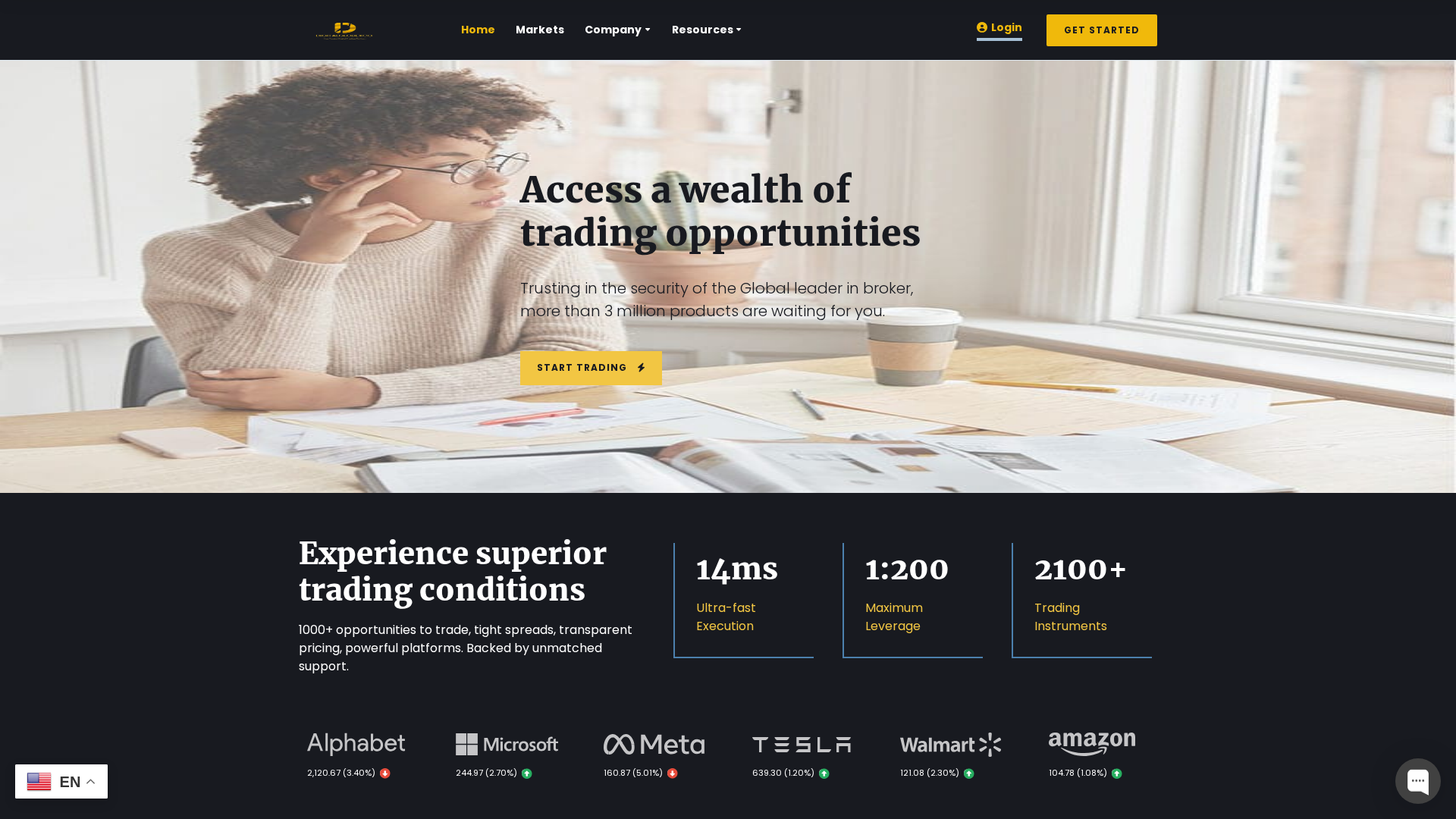 Screenshot of digitalglobexco.com