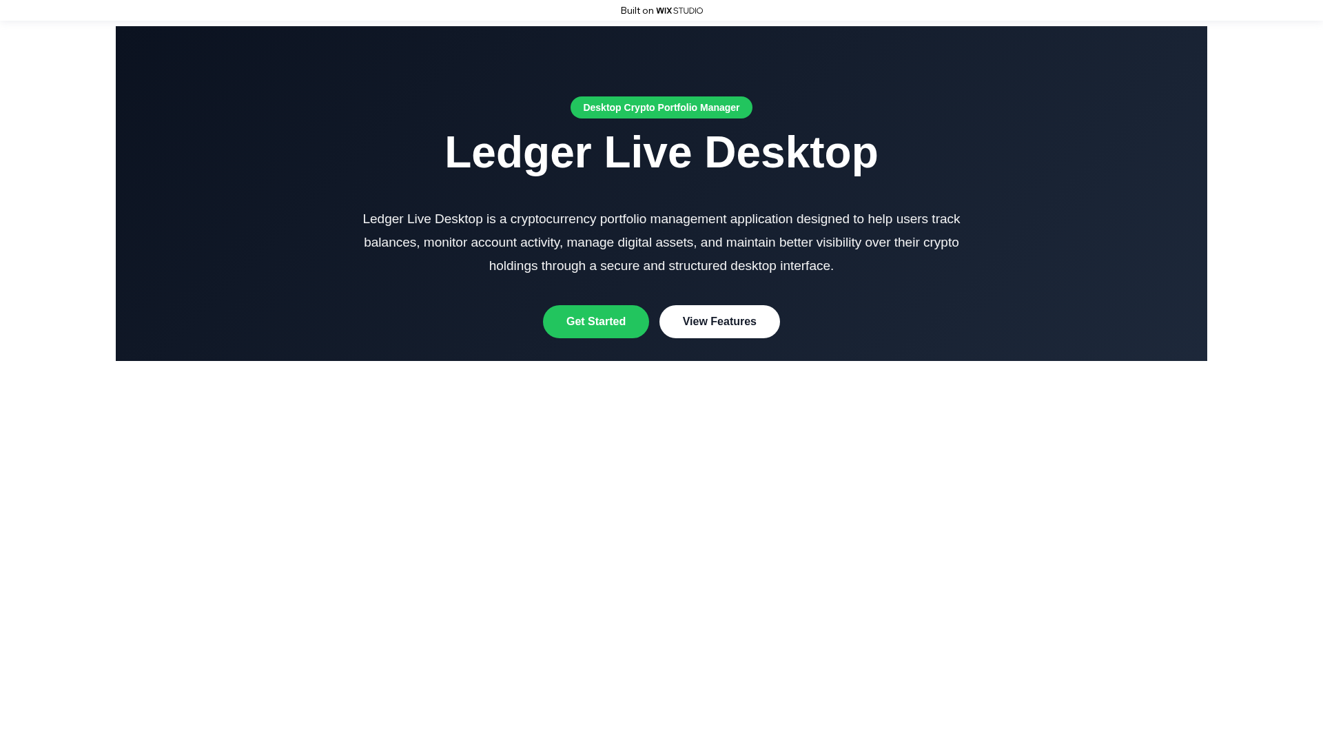 Screenshot of livedesktop-enus.wixstudio.com
