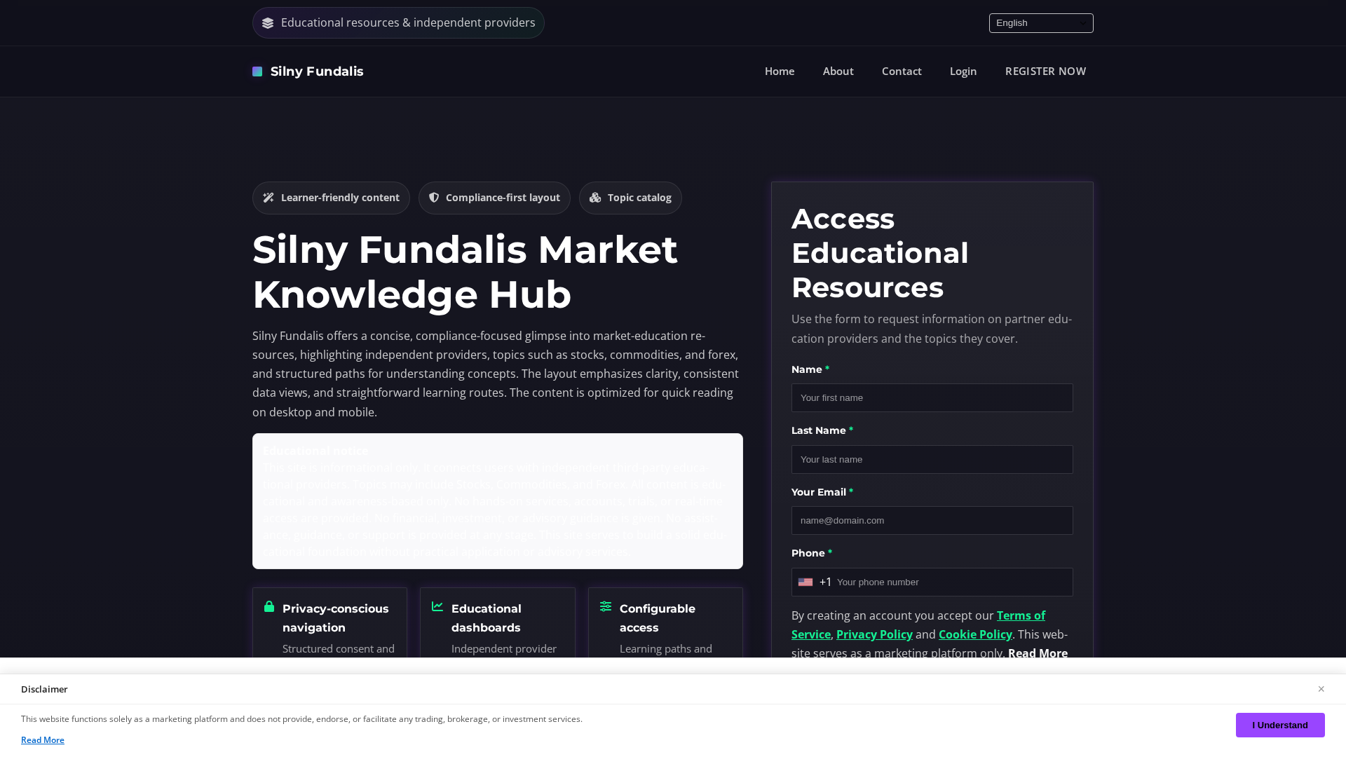 Screenshot of silnyfundalis-platform.com