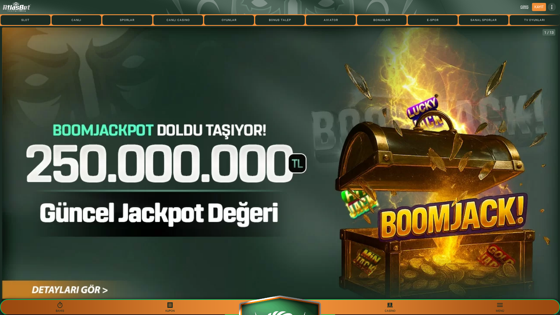 Screenshot of atlasbet1882.com