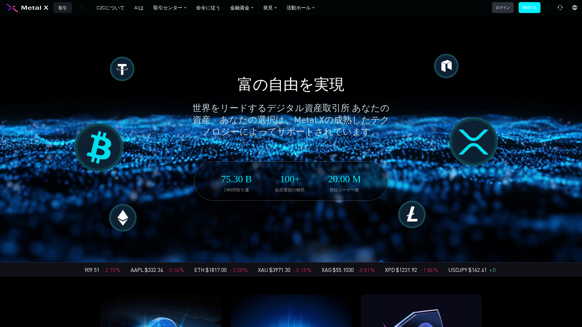 Screenshot of metalxjp.net
