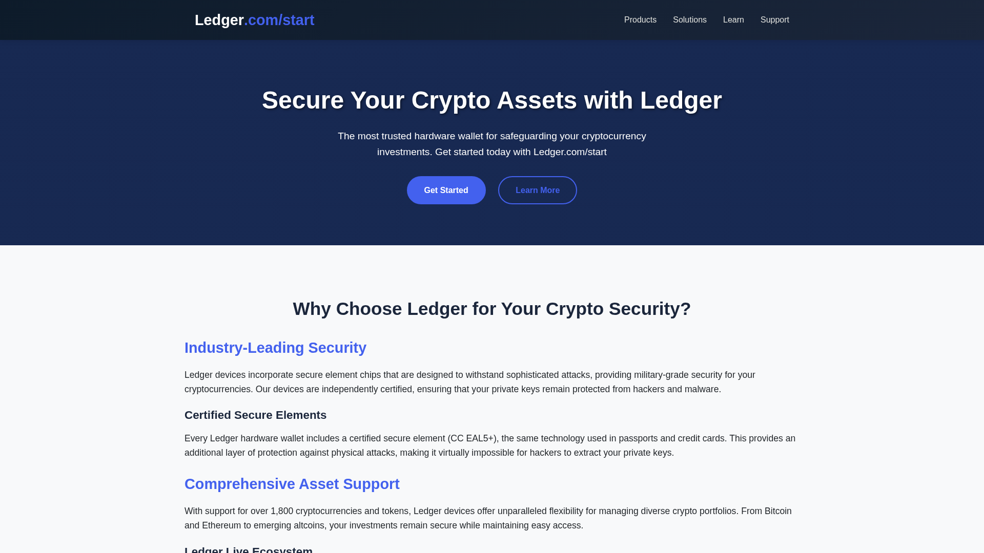 Screenshot of help-us-ledgr.pages.dev