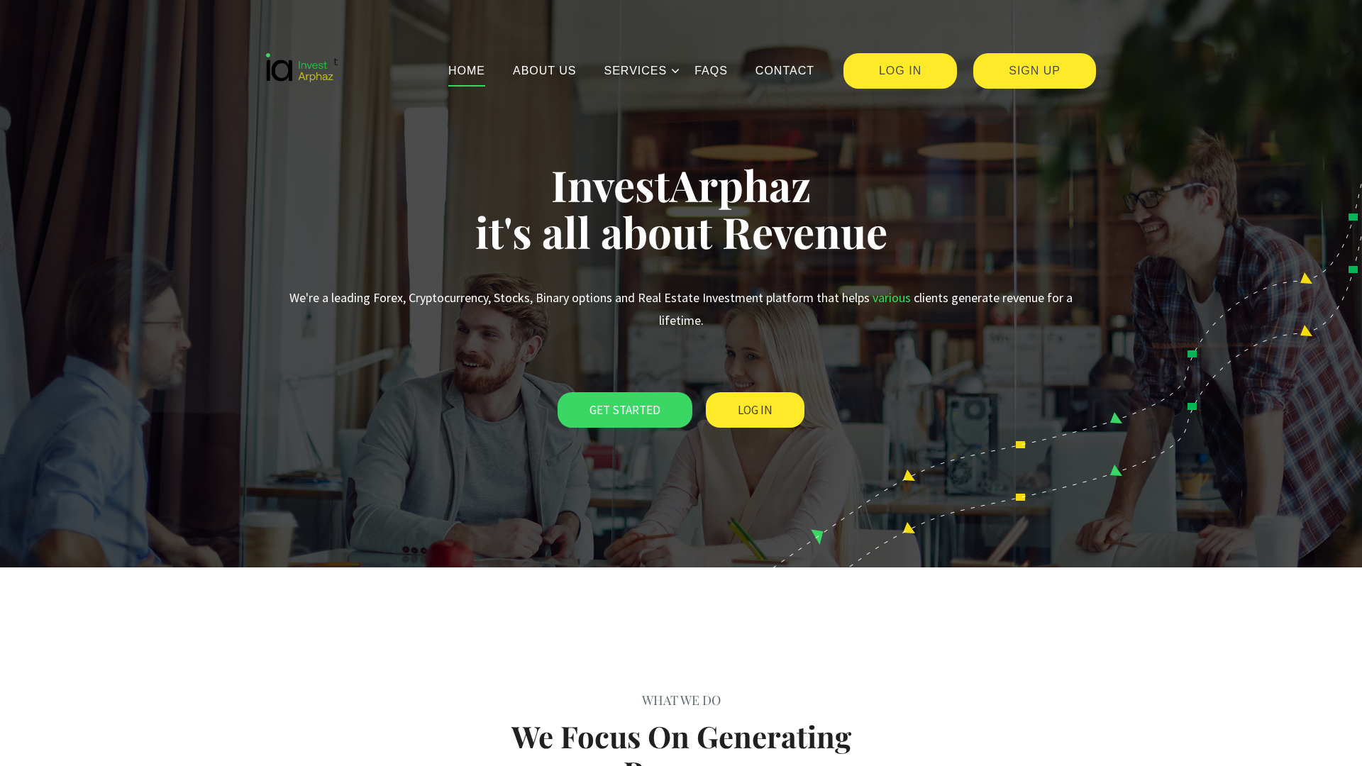 Screenshot of investarphaz.org