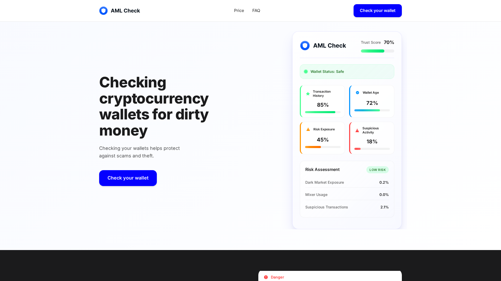 Screenshot of amlsbot.com