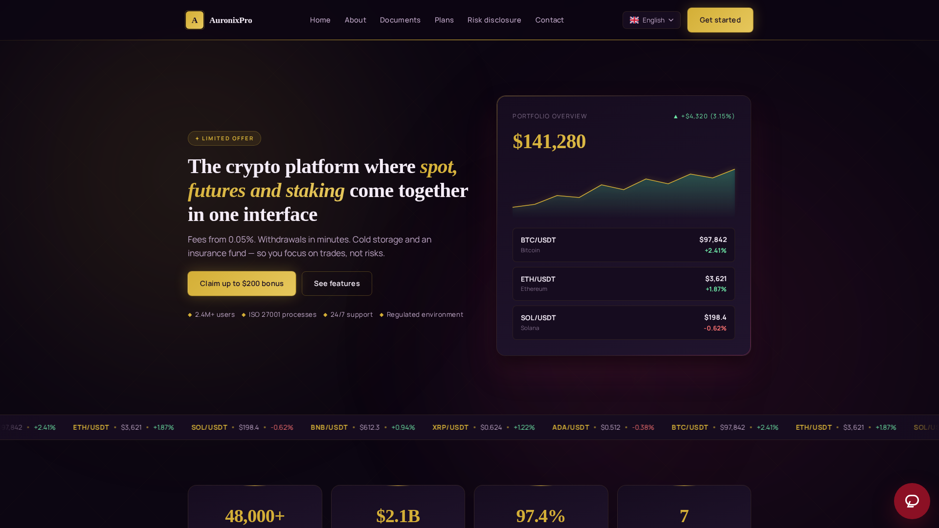 Screenshot of auronixpro.org
