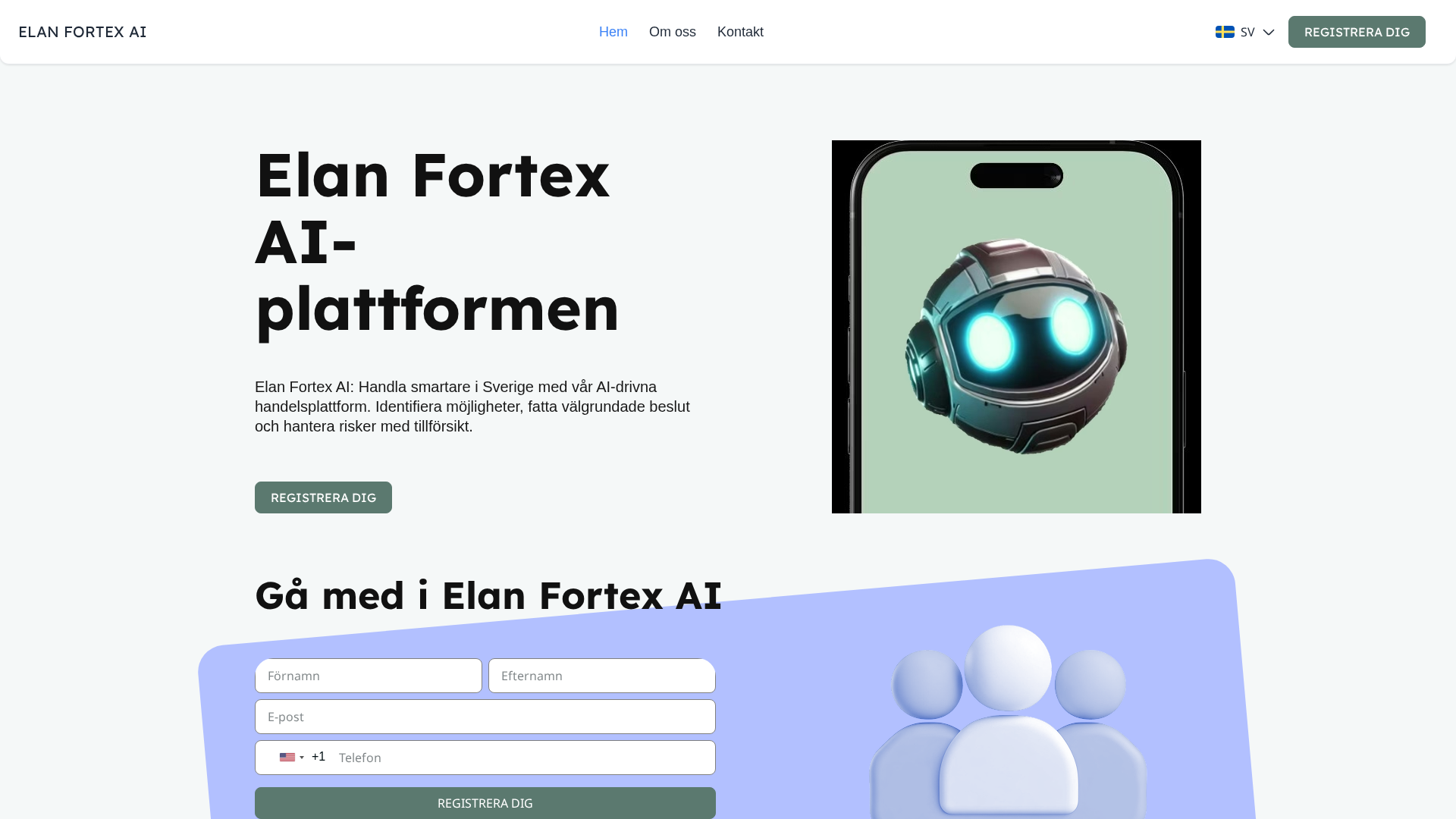 Screenshot of elanfortexai-sv.live