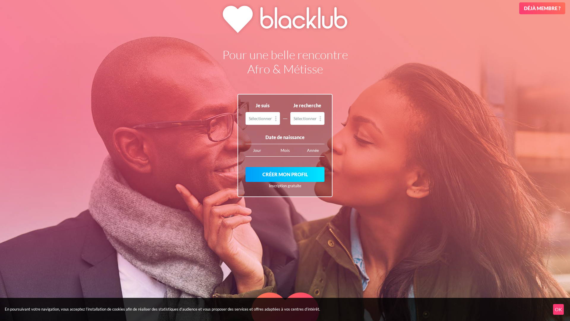 Screenshot of blacklub.eu